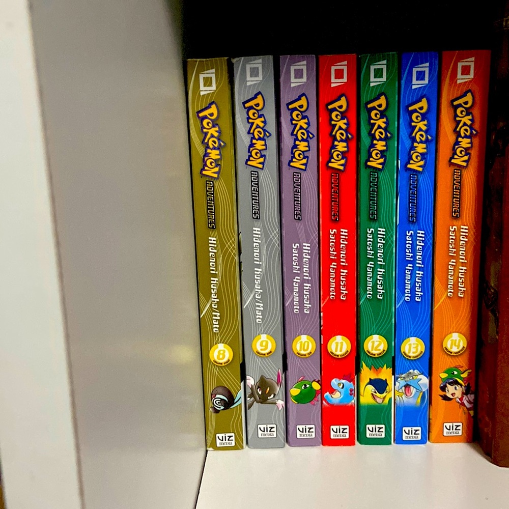 Pokémon adventures gold and silver: Volumes 8-14
